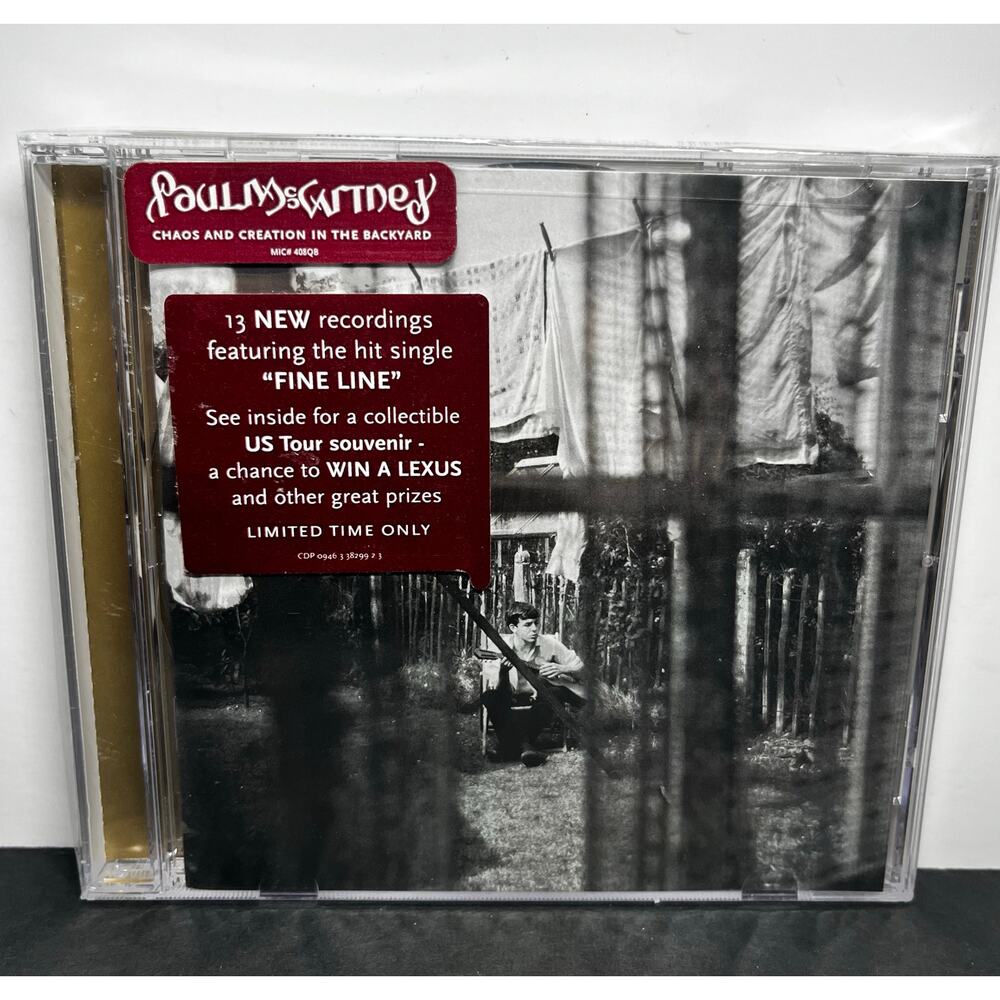 Paul McCartney Chaos and Creation in the Backyard CD New Sealed 2005